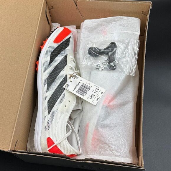Adidas Adizero XCS 'White Solar Red' Track shoes - Picture 2 of 10